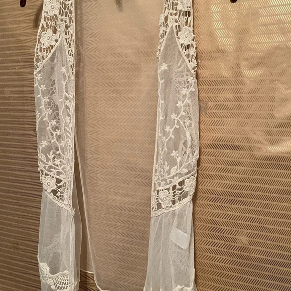 KNITWORKS~VINTAGE~LACE TOPPER~GORGEOUS - Picture 7 of 8